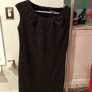 Black and gray dress by Adrienne